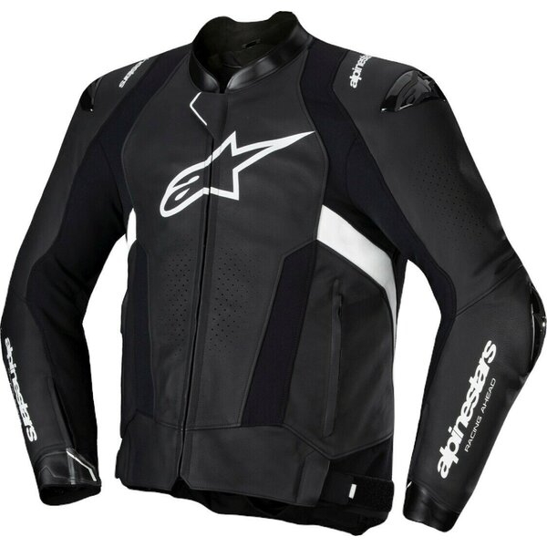 Geaca de piele sport ALPINESTARS MISSILE V3 56 Negru/Negru, 3