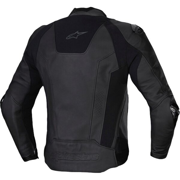 Geaca de piele sport ALPINESTARS MISSILE V3 56 Negru/Negru, 4