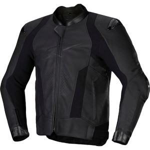 Geaca de piele sport ALPINESTARS MISSILE V3 56 Negru/Negru, 6