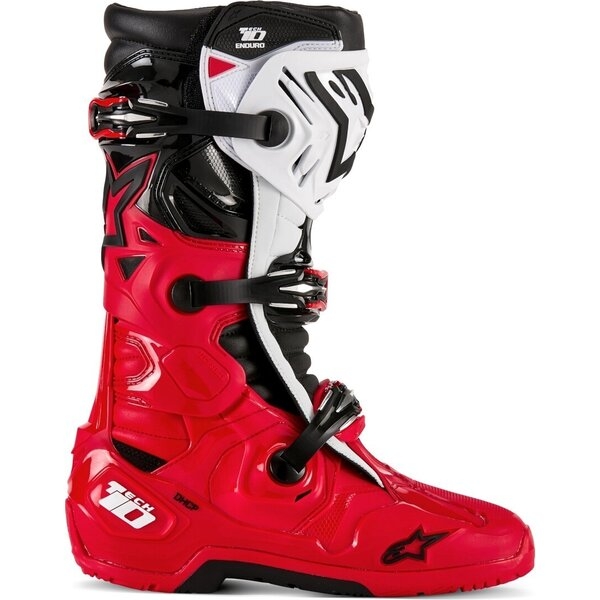 Cizme cross-enduro ALPINESTARS TECH 10 ENDURO 40.5 Portocaliu fluo/Negru/Alb, 18