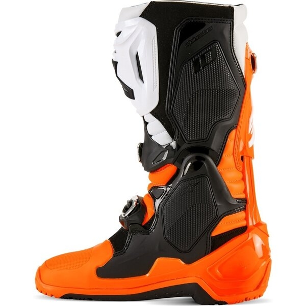 Cizme cross-enduro ALPINESTARS TECH 10 ENDURO 40.5 Portocaliu fluo/Negru/Alb, 19