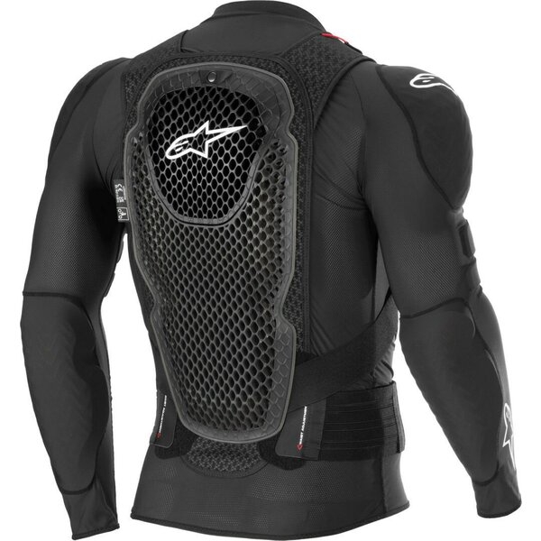 Armura de protectie ALPINESTARS BIONIC PRO V3 PLASMA Negru/Rosu/Alb XXL, 3