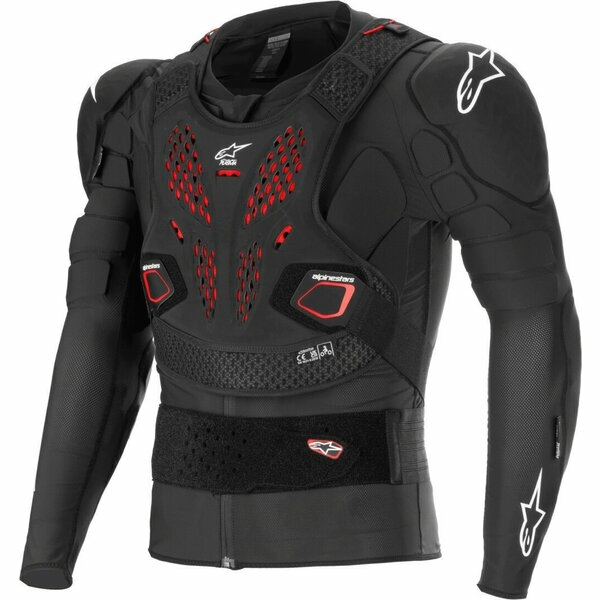 Armura de protectie ALPINESTARS BIONIC PRO V3 PLASMA Negru/Rosu/Alb XXL, 2