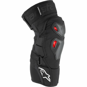 Protectii genunchi ALPINESTARS BIONIC PRO PLASMA Negru/Rosu/Alb L/XL