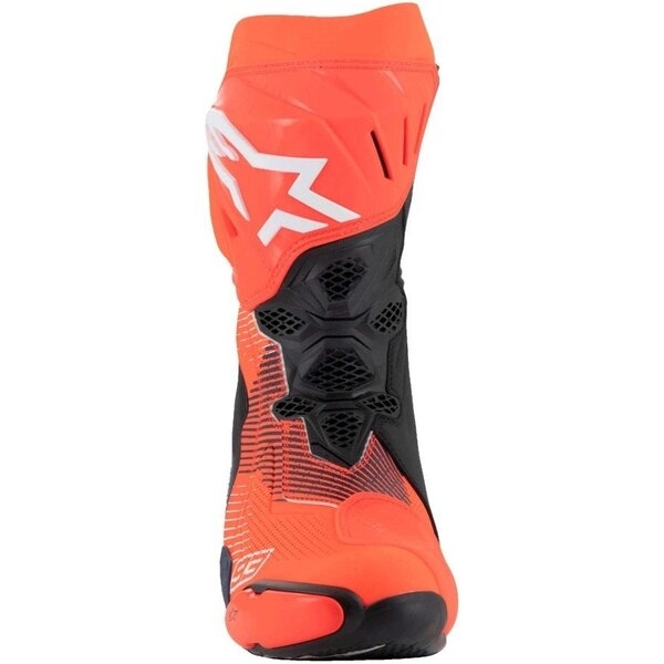 Cizme moto race ALPINESTARS SUPERTECH R VENTED MM93 REPLICA 41 Rosu fluo/Albastru/Negru, 9