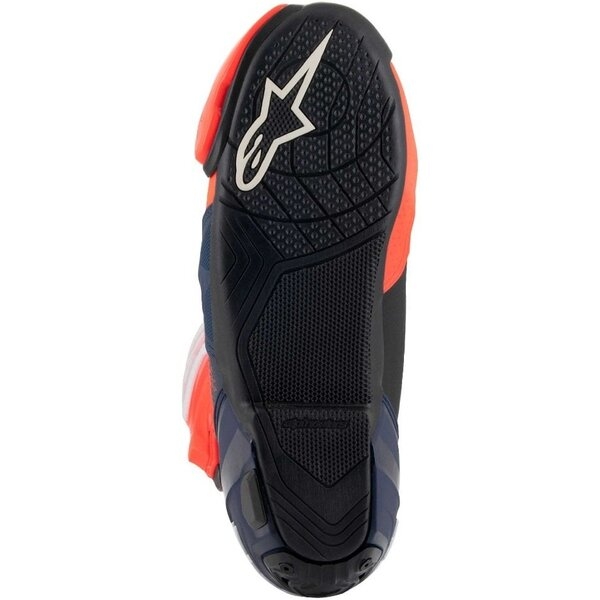 Cizme moto race ALPINESTARS SUPERTECH R VENTED MM93 REPLICA 41 Rosu fluo/Albastru/Negru, 11