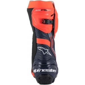 Cizme moto race ALPINESTARS SUPERTECH R VENTED MM93 REPLICA 41 Rosu fluo/Albastru/Negru, 5