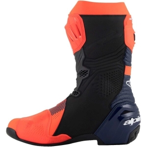 Cizme moto race ALPINESTARS SUPERTECH R VENTED MM93 REPLICA 41 Rosu fluo/Albastru/Negru, 8