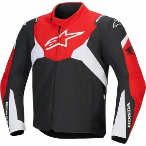 Geaca textil impermeabila ALPINESTARS HONDA T-JAWS V4 S Negru/Rosu/Alb
