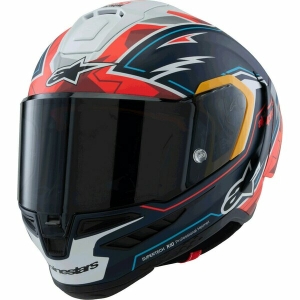 Casca integrala sport ALPINESTARS SUPERTECH R10 LE ACOSTA S Albastru/Rosu/Alb