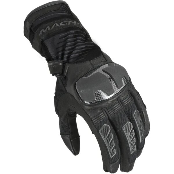 Manusi de piele vara MACNA TEMPO 2.0 S Gri/Negru, 7