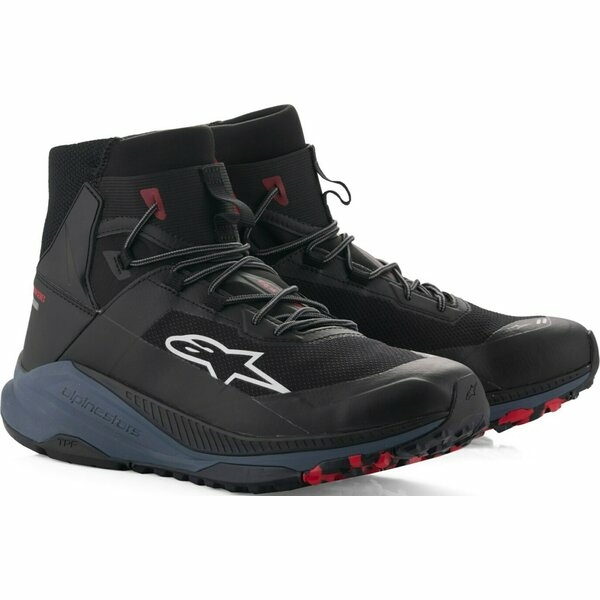 Ghete moto ALPINESTARS SPEEDFORCE XR 44 Negru/Gri/Rosu, 22