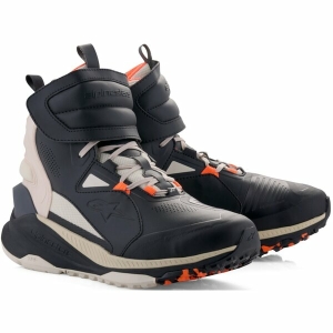Ghete moto ALPINESTARS SPEEDSTREET 45 Negru/Galben fluo