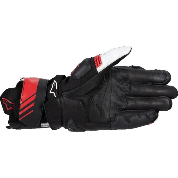 Manusi de piele race ALPINESTARS GP PLUS R V3 S Negru/Rosu/Alb, 9
