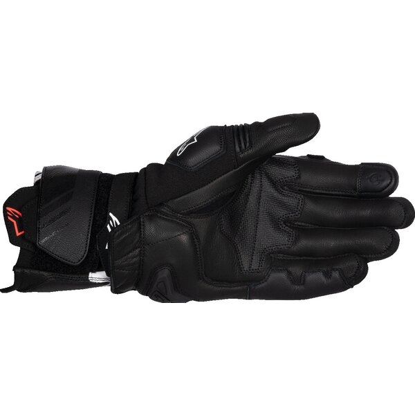 Manusi de piele race ALPINESTARS GP PLUS R V3 S Negru/Rosu/Alb, 11