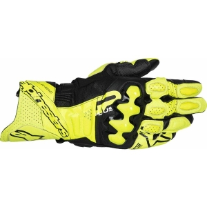 Manusi de piele race ALPINESTARS GP PLUS R V3 S Negru/Rosu/Alb, 7