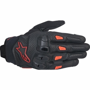Manusi de piele vara ALPINESTARS SP X 7 Alb/Negru XXL, 12
