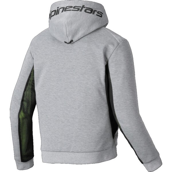 Hanorac de protectie ALPINESTARS CHROME AIR SPORT S Gri/Negru/Galben Fluo, 4