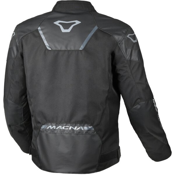 Geaca textil impermeabila MACNA TAZAR 2.0 S Negru/Rosu, 5