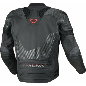 Geaca de piele sport MACNA IGNITE 48 Gri/Negru, 4