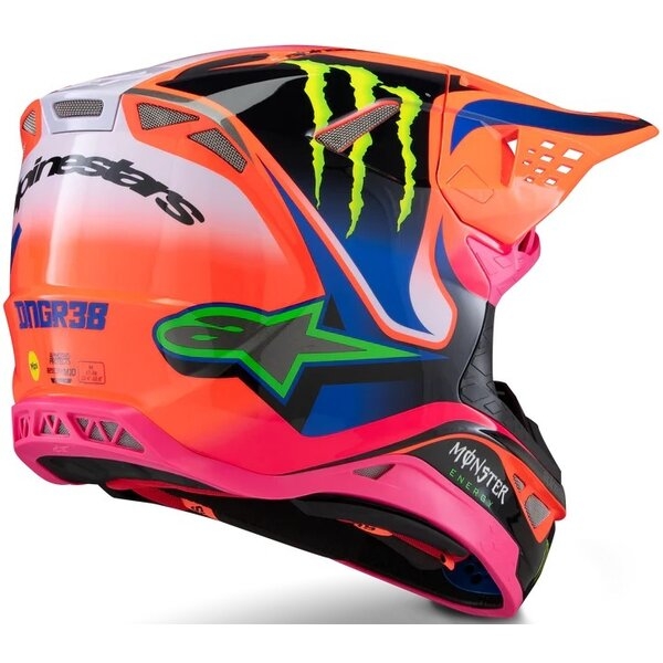 Casca cross-enduro ALPINESTARS SUPERTECH S-M10 DEEGAN MONSTER ECE06 L Multicolor, 5