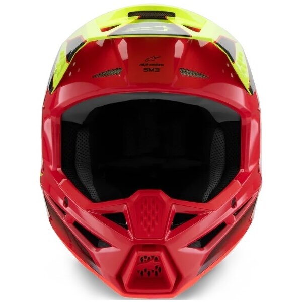 Casca cross-enduro de copii ALPINESTARS S-M3 YOUTH FRAY ECE06 S Negru/Portocaliu, 11