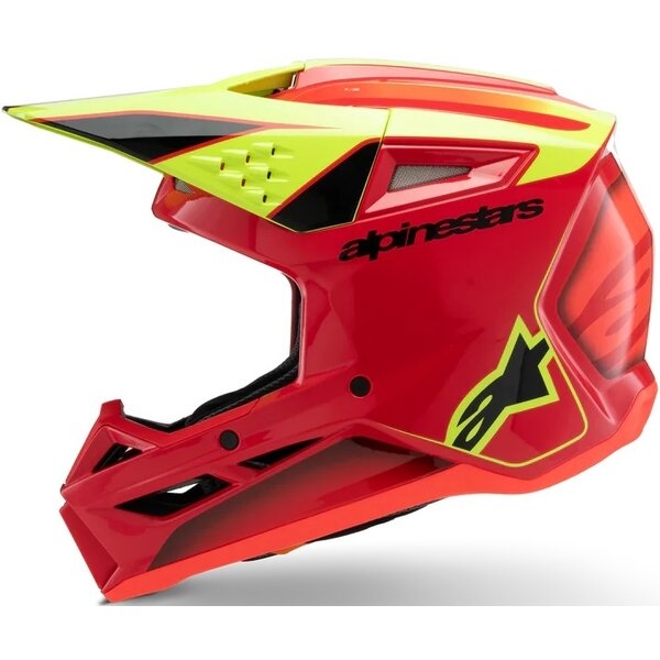 Casca cross-enduro de copii ALPINESTARS S-M3 YOUTH FRAY ECE06 S Negru/Portocaliu, 14