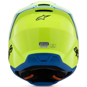 Casca cross-enduro de copii ALPINESTARS S-M3 YOUTH RADIUM ECE06 M Galben fluo/Negru, 6