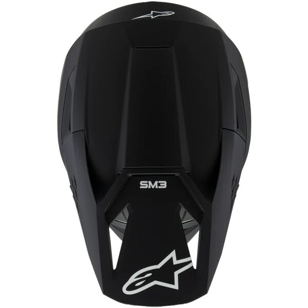 Casca cross-enduro de copii ALPINESTARS S-M3 YOUTH SOLID ECE06 S Negru mat, 4