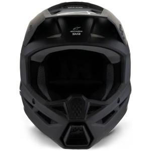 Casca cross-enduro de copii ALPINESTARS S-M3 YOUTH SOLID ECE06 S Negru mat, 3