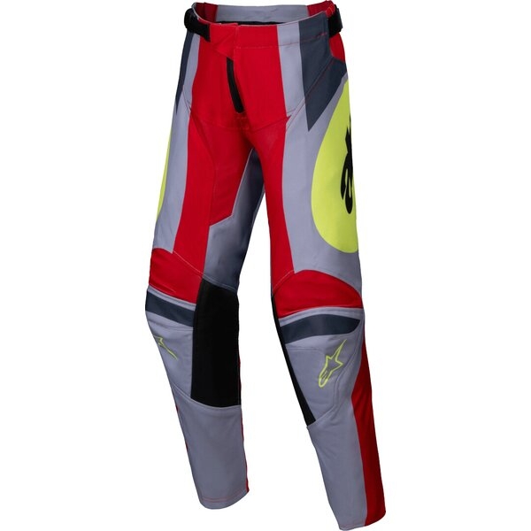 Pantaloni cross-enduro de copii ALPINESTARS RACER MELT YOUTH Portocaliu/Albastru 22, 4