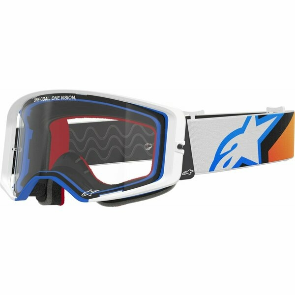 Ochelari cross-enduro ALPINESTARS SUPERTECH CORP GOOGLE Alb
