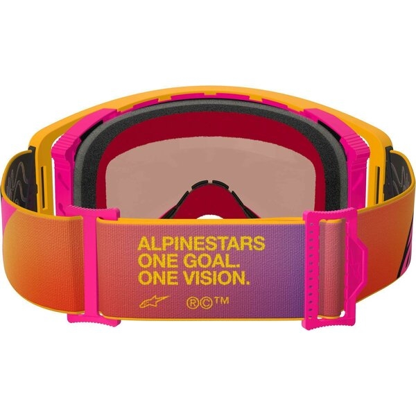 Ochelari cross-enduro ALPINESTARS SUPERTECH CORP MIRROR GOOGLE Rosu/Albastru, 7