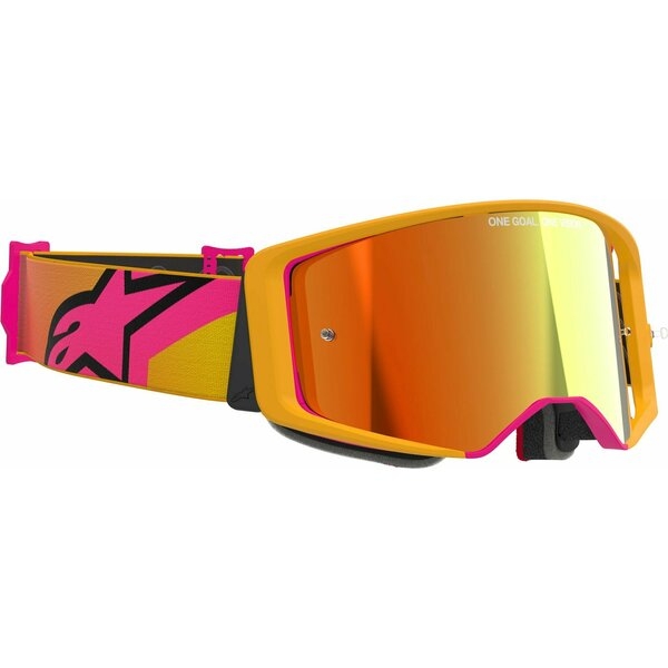 Ochelari cross-enduro ALPINESTARS SUPERTECH CORP MIRROR GOOGLE Rosu/Albastru, 16