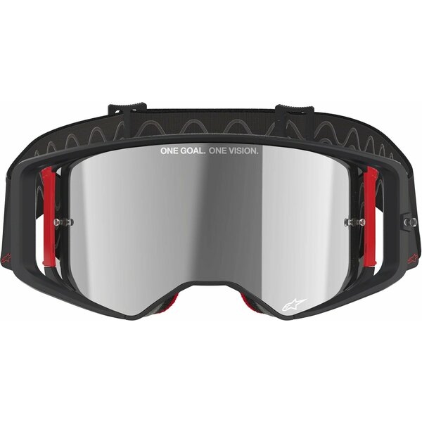 Ochelari cross-enduro ALPINESTARS SUPERTECH CORP MIRROR GOOGLE Rosu/Albastru, 18