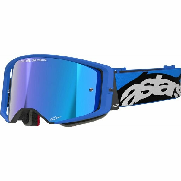 Ochelari cross-enduro ALPINESTARS SUPERTECH STREAM MIRROR GOOGLE Albastru