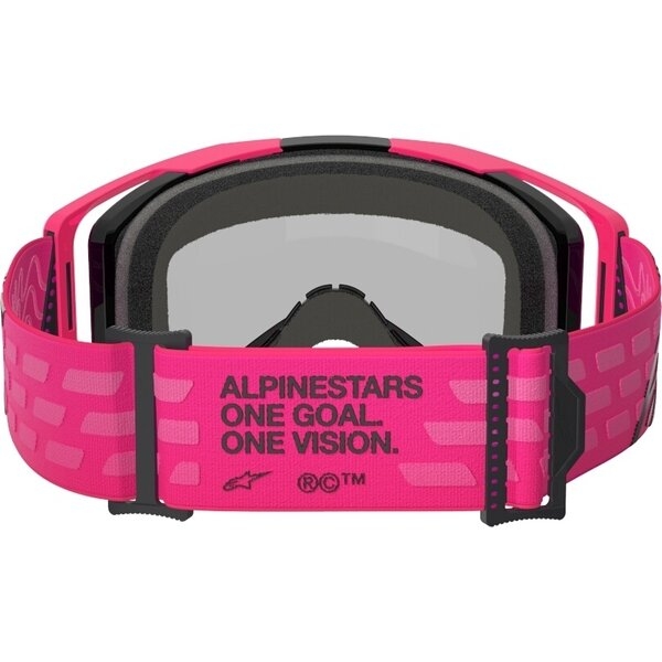 Ochelari cross-enduro ALPINESTARS VISION 8 CORP MIRROR GOGGLE Mov/Galben fluo, 4