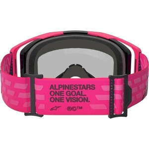 Ochelari cross-enduro ALPINESTARS VISION 8 CORP MIRROR GOGGLE Mov/Galben fluo, 4