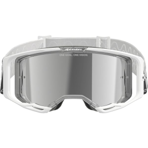Ochelari cross-enduro ALPINESTARS VISION 8 CORP MIRROR GOGGLE Mov/Galben fluo, 9