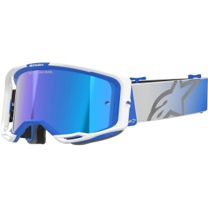 Ochelari cross-enduro ALPINESTARS VISION 8 CORP MIRROR GOGGLE Mov/Galben fluo, 21