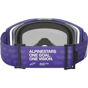 Ochelari cross-enduro ALPINESTARS VISION 8 CORP MIRROR GOGGLE Mov/Galben fluo, 28