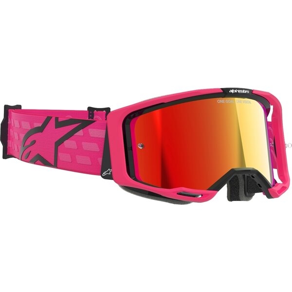 Ochelari cross-enduro ALPINESTARS VISION 8 CORP MIRROR GOGGLE Portocaliu/Galben, 3