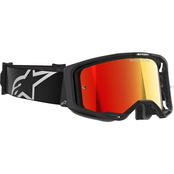 Ochelari cross-enduro ALPINESTARS VISION 8 CORP MIRROR GOGGLE Portocaliu/Galben, 4