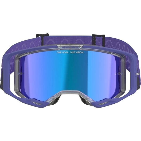 Ochelari cross-enduro ALPINESTARS VISION 8 CORP MIRROR GOGGLE Portocaliu/Galben, 9