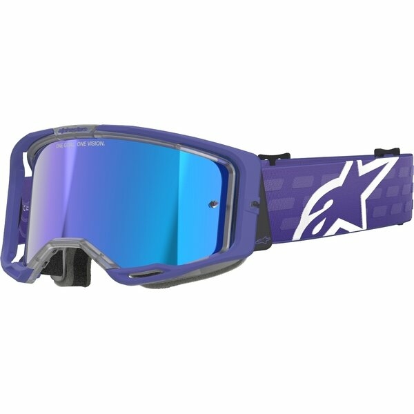 Ochelari cross-enduro ALPINESTARS VISION 8 CORP MIRROR GOGGLE Portocaliu/Galben, 2