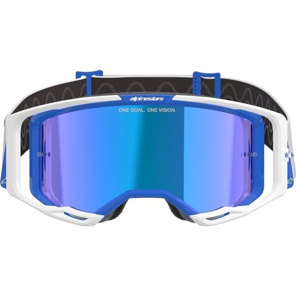 Ochelari cross-enduro ALPINESTARS VISION 8 CORP MIRROR GOGGLE Portocaliu/Galben, 28