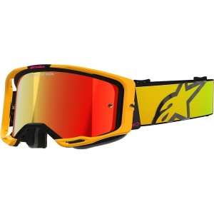 Ochelari cross-enduro ALPINESTARS VISION 8 CORP MIRROR GOGGLE Portocaliu/Galben, 24
