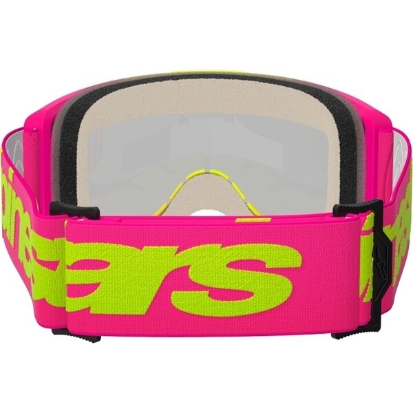 Ochelari cross-enduro ALPINESTARS VISION 5 WORDMARK MIRROR GOGGLE Roz Fluo, 4