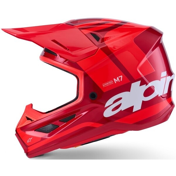 Casca cross-enduro ALPINESTARS SUPERTECH S-M7 CORE ECE06 M Portocaliu/Albastru, 5