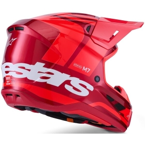 Casca cross-enduro ALPINESTARS SUPERTECH S-M7 CORE ECE06 M Portocaliu/Albastru, 9